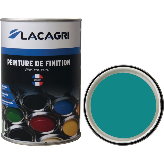 Peinture de Finition Bleu Rolland POT 1L Lacagri référence fournisseur 1676527